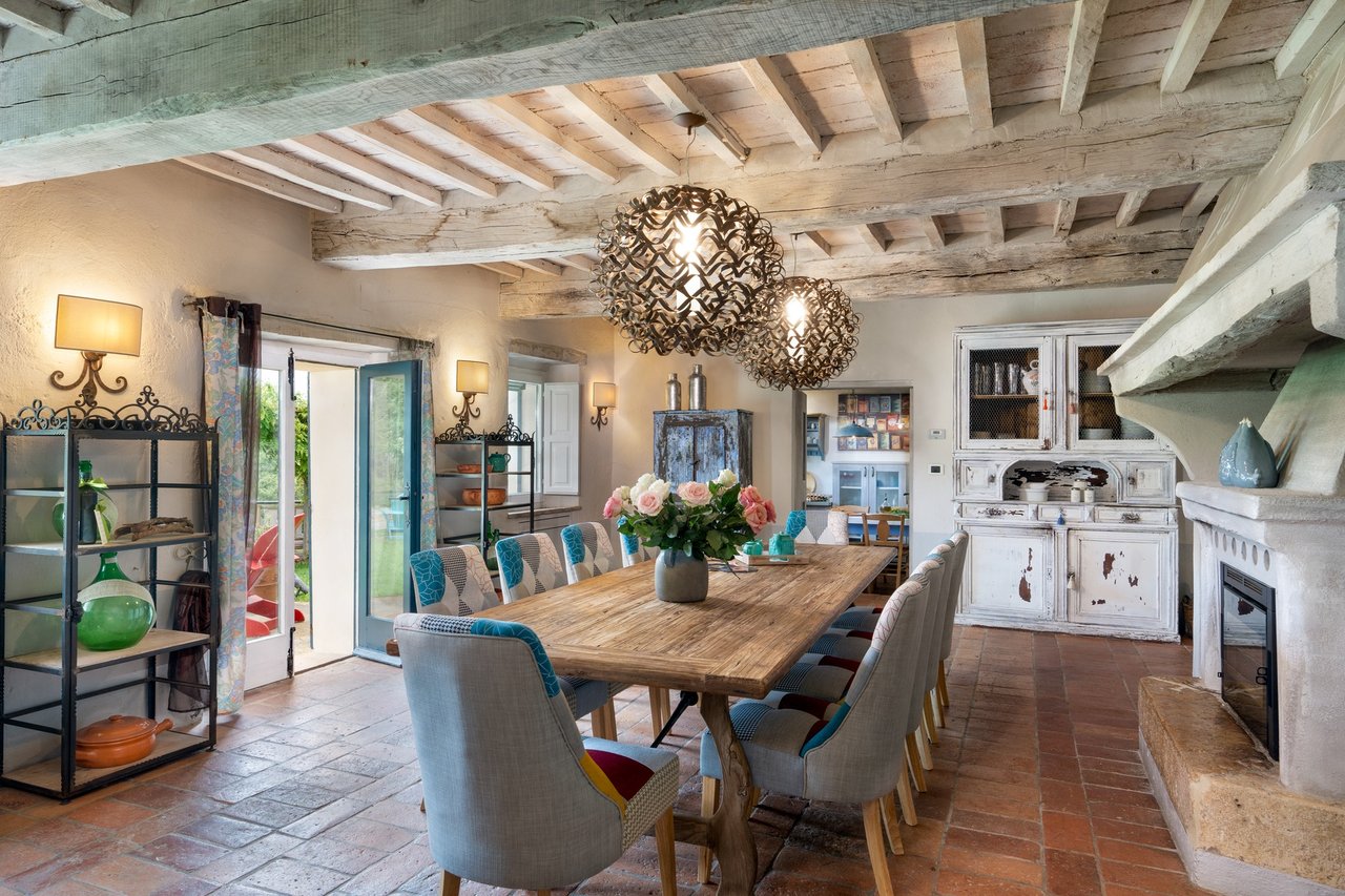 Renovated 18th Century Tuscan Home With Beautiful Hill Views