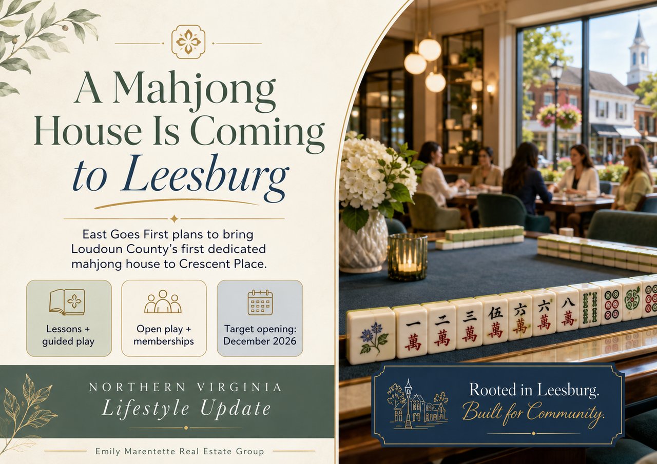 A Mahjong House Is Coming to Leesburg: East Goes First Brings a New Local Lifestyle Spot to Loudoun County