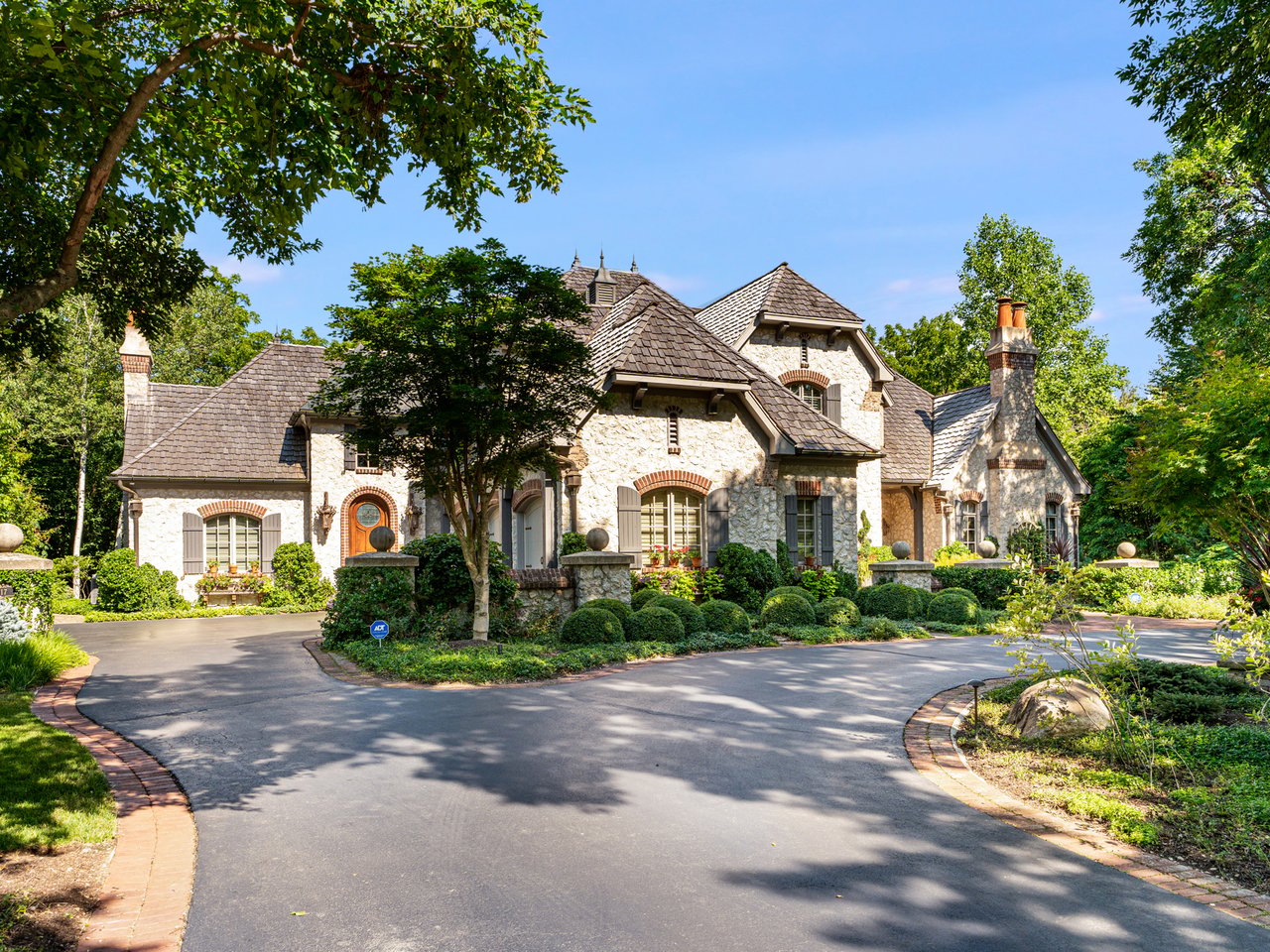French Country Manor Home