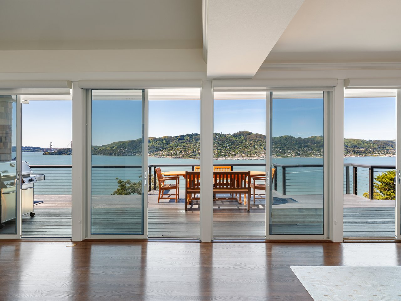 Exceptional Setting with views spanning San Francisco, the Golden Gate Bridge, Sausalito, and across the bay