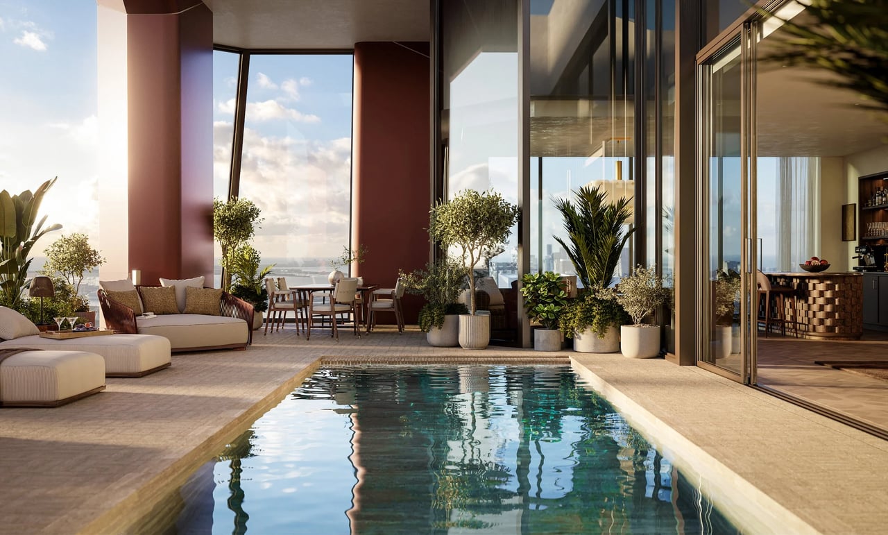 December 2025 | Terra, One Thousand Group, and Major Food Group Unveil a $55 Million, 15,000-Square-Foot Three-Story Penthouse at Villa Miami in Edgewater