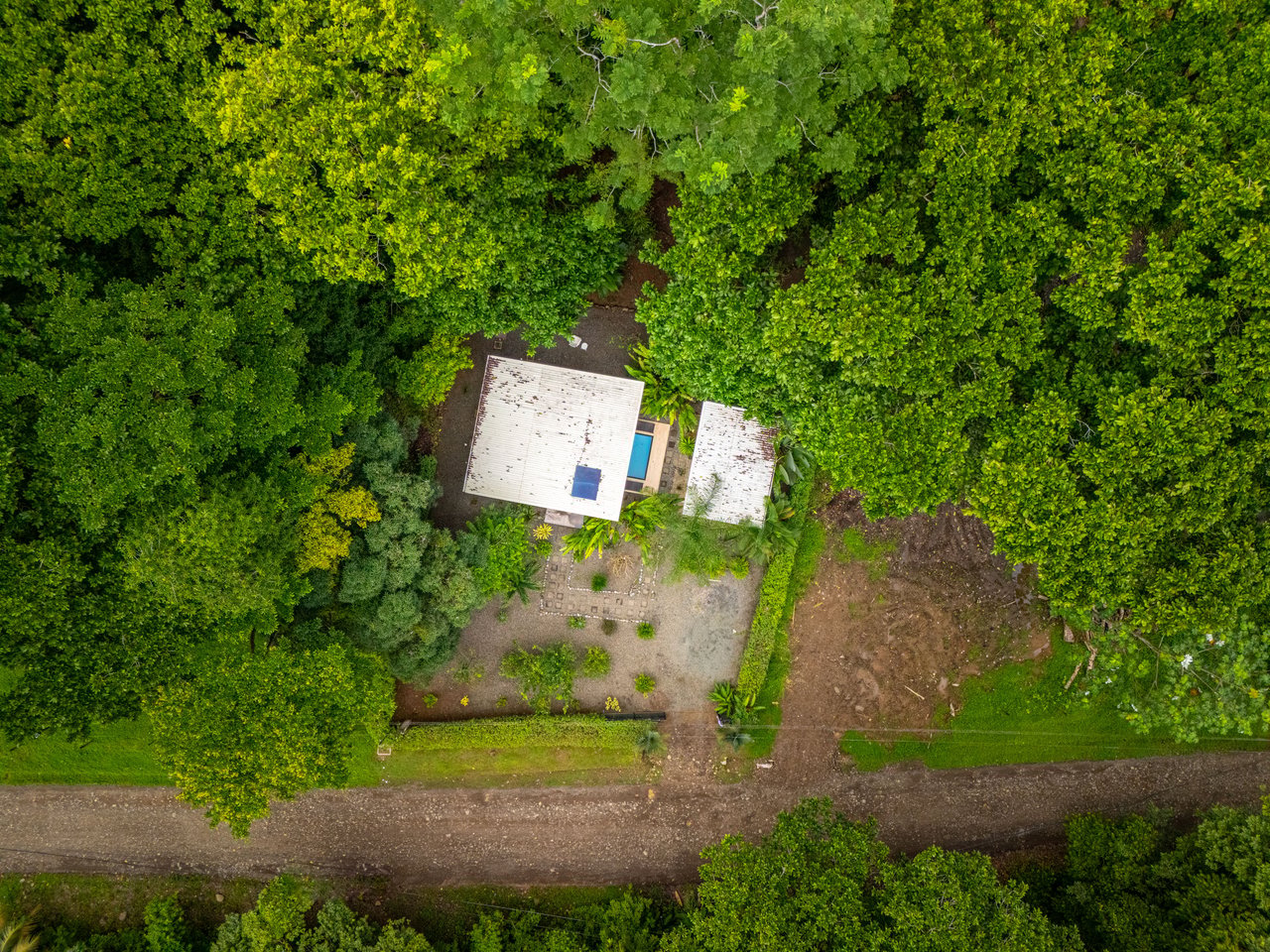 Tropical Modern Casita on ½ Acre / Saltwater Pool / Expansion Potential