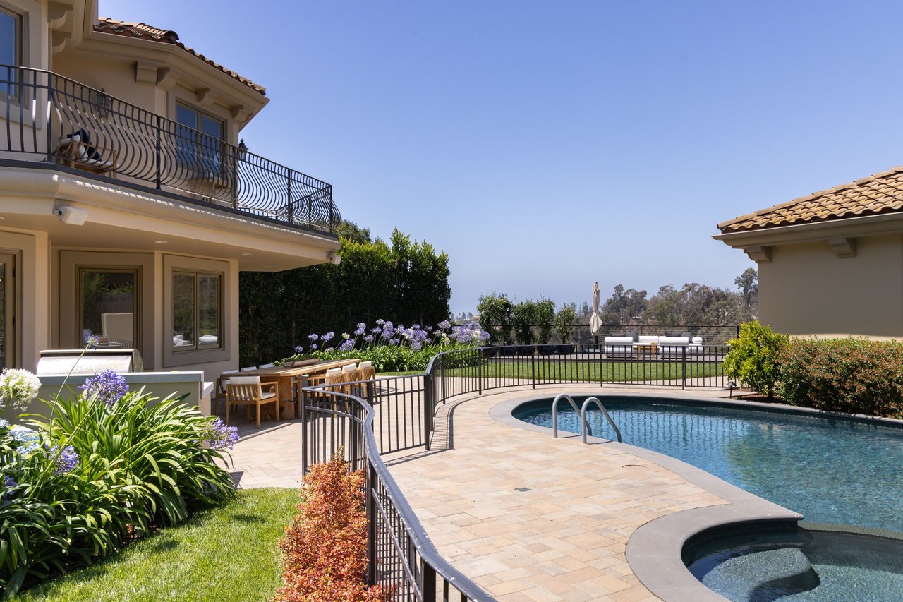 Mediterranean View Estate - The Riviera, Pacific Palisades