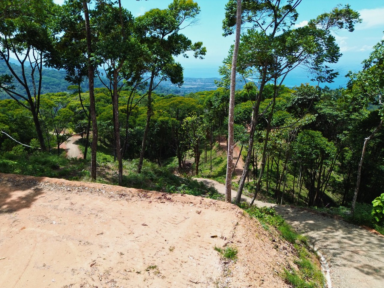 Ocean View Land for Sale in Uvita San Josecito with Whale Tail Views and Gated