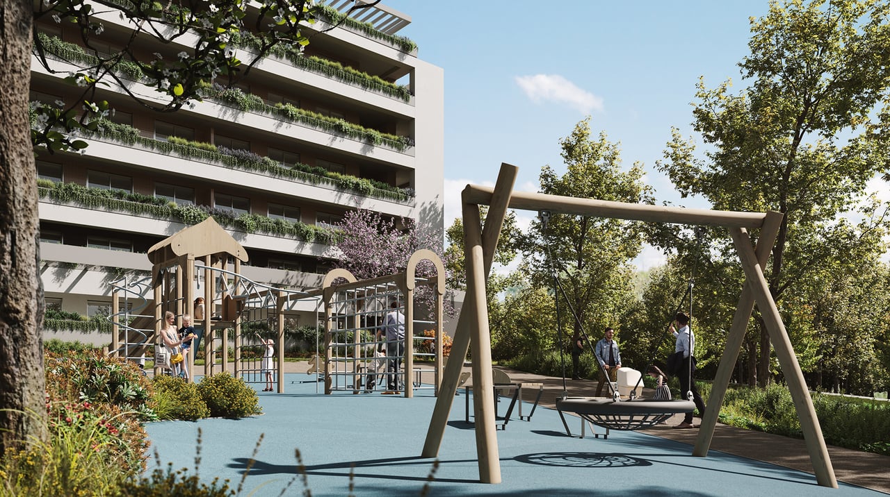 Contemporary 1-Bedroom Apartment with Private Terrace and Parking