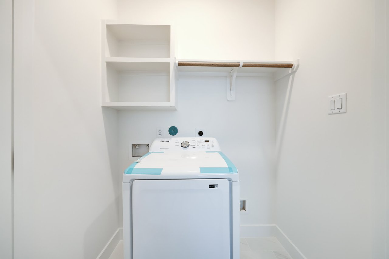 Montridge model laundry room 