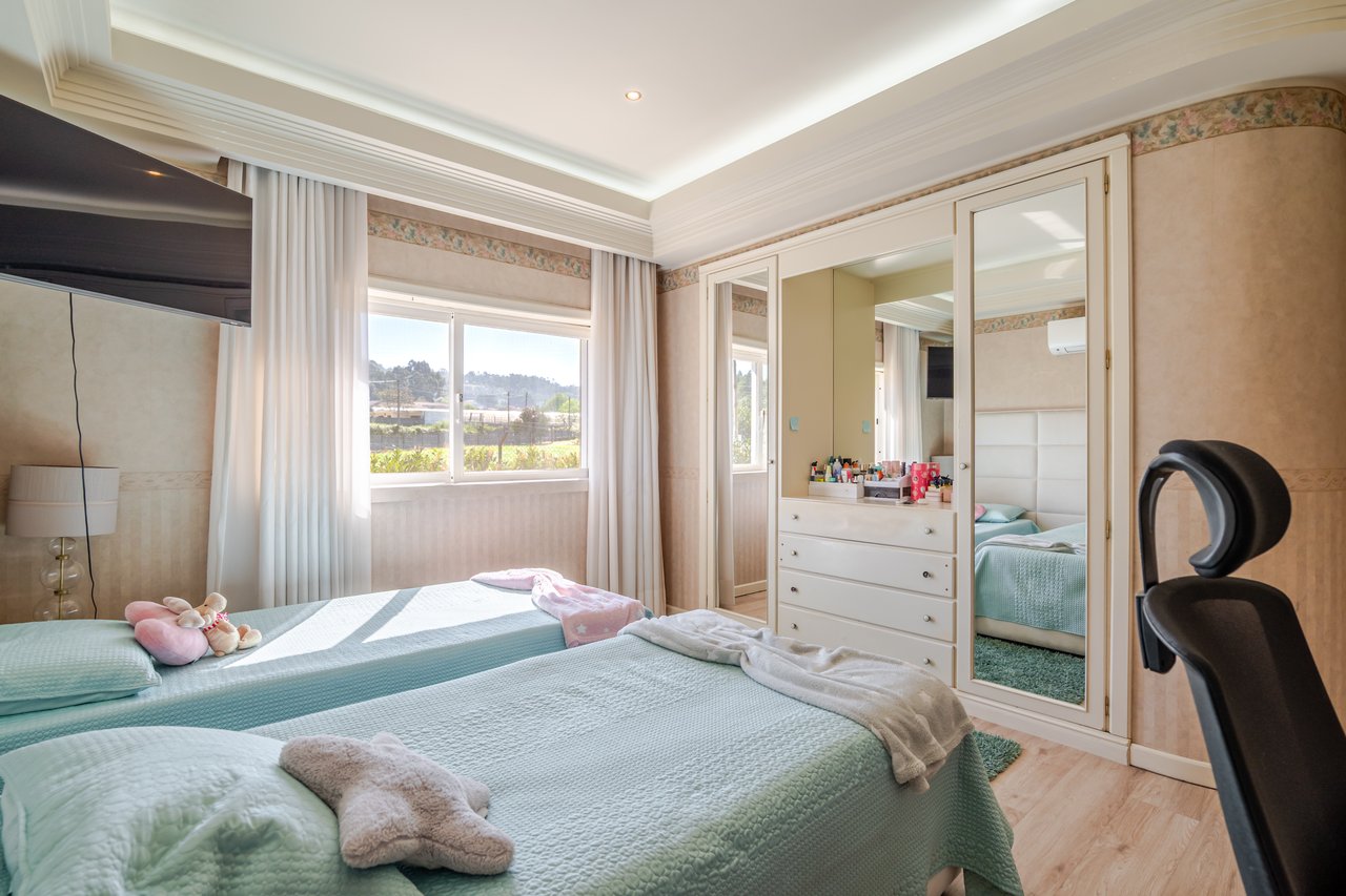 Exceptional Renovated Estate with 4 Residences, Pool & Orchard Near Porto