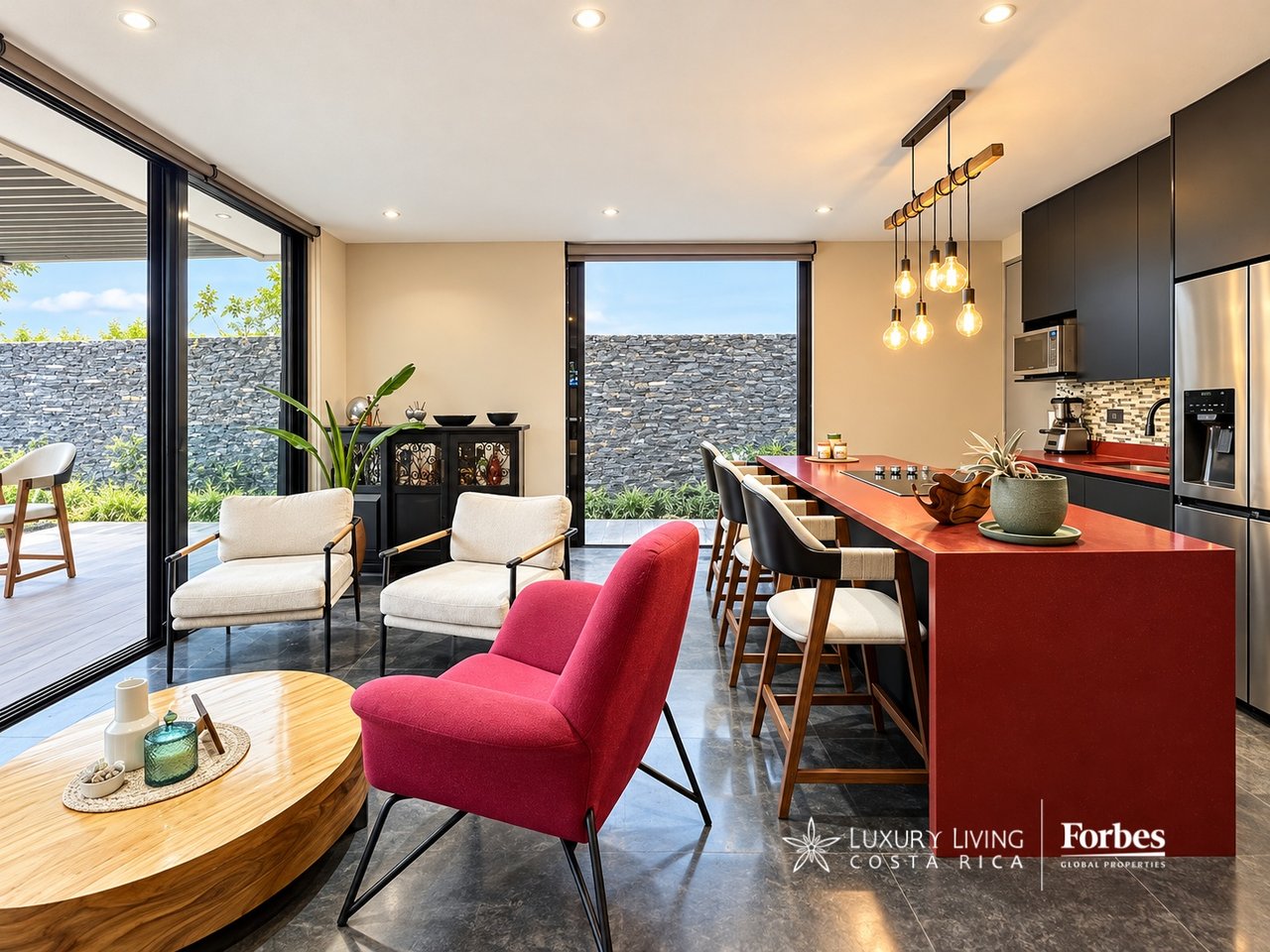 21566 - Contemporary corner home with 3 bedrooms and a garden in Lindora