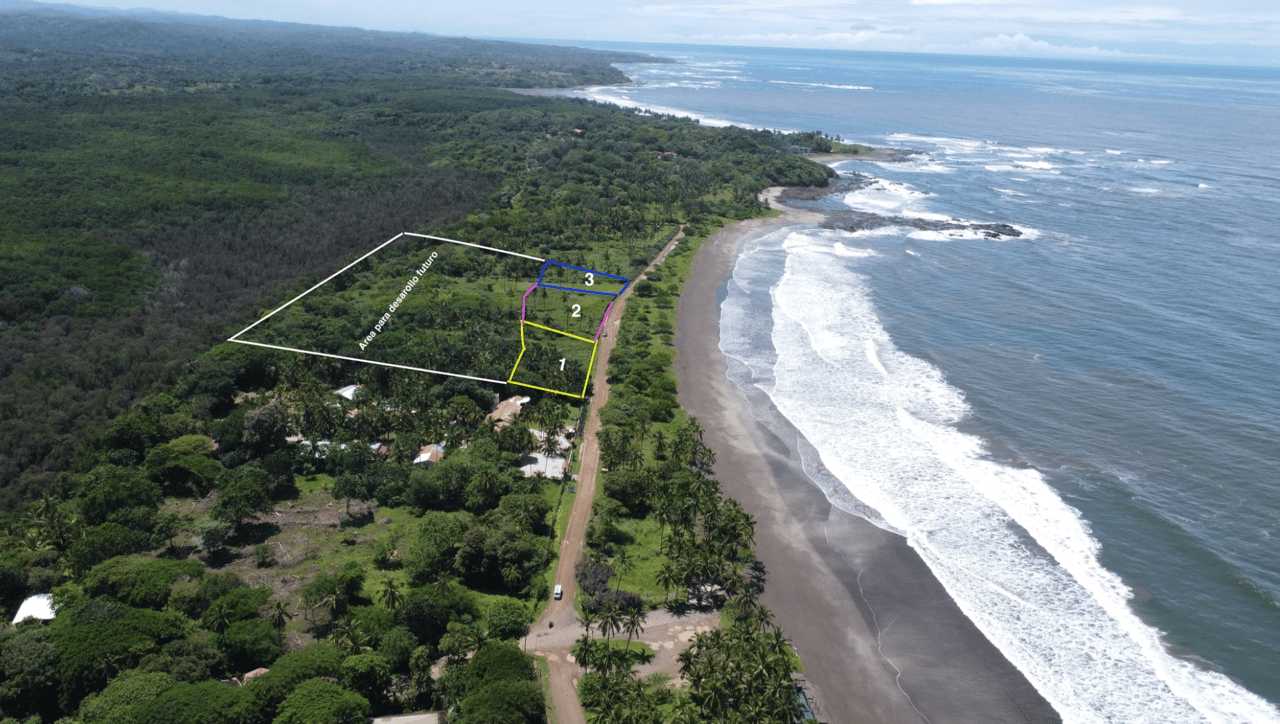 Playa Junquillal 3 Unique Side-By-Side Beachfront Properties