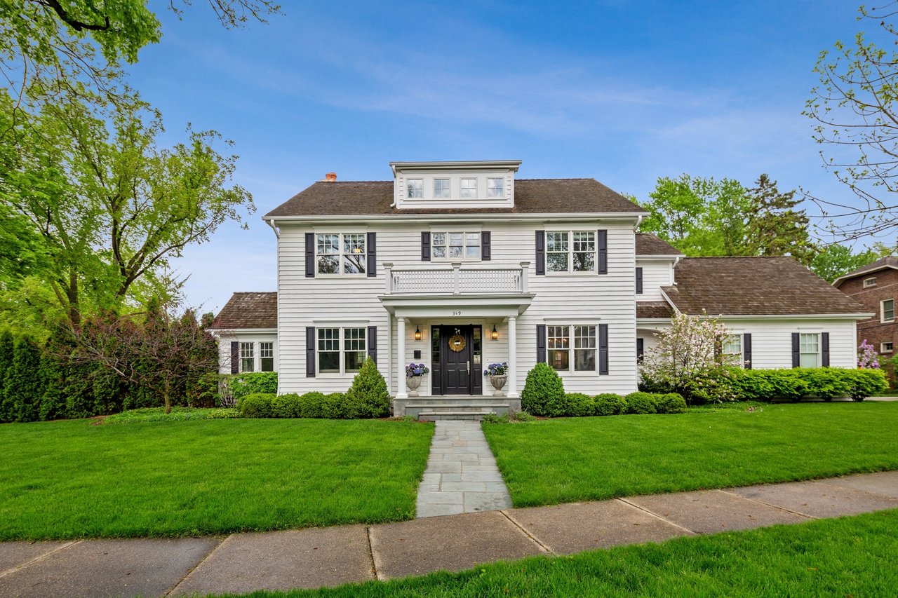 Timeless elegance meets transitional flair in builder's own award winning home