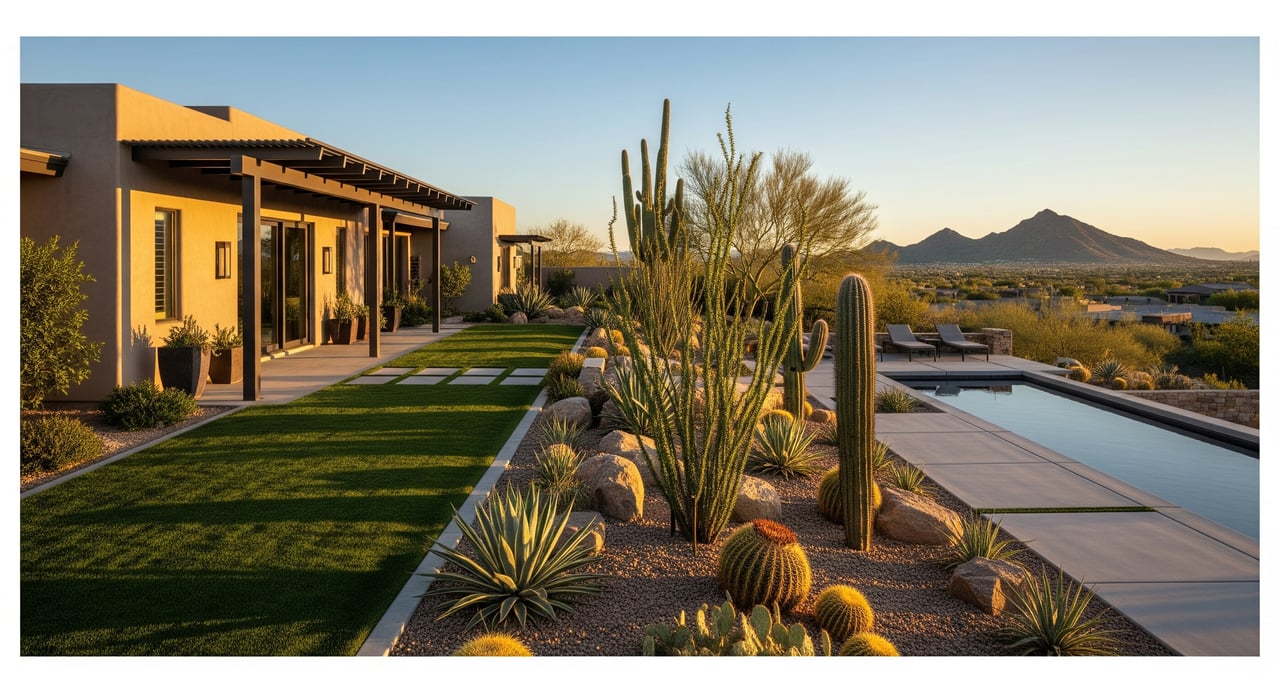 Desert Landscaping vs. Turf In Carefree Homes