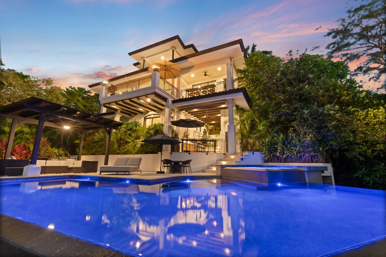 Villa Melina | Reserva Conchal Stunning Ocean and Golf course views