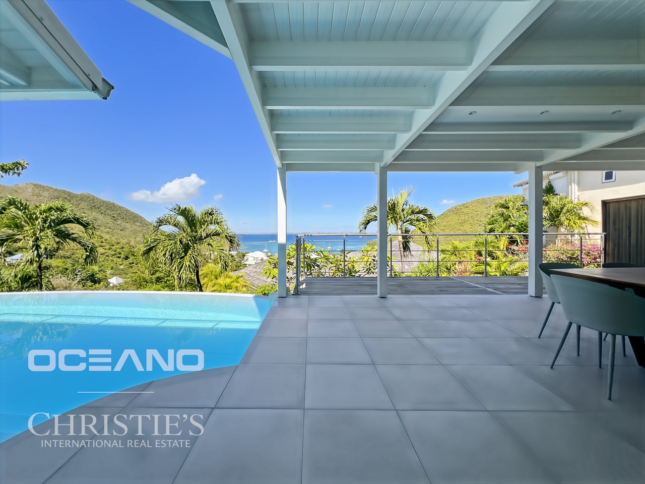 SEA VIEW, comfort, and serenity - ANSE MARCEL - OCEANO Christie's International Real Estate