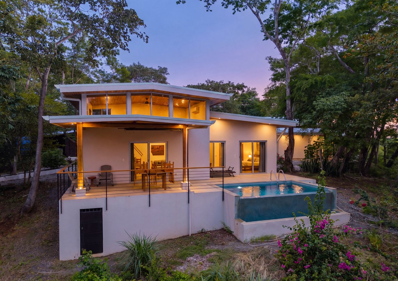 Casa de Las Barbas & Casa Libertad | Two Ocean View Homes on 3.5 Acres in Pura Jungla