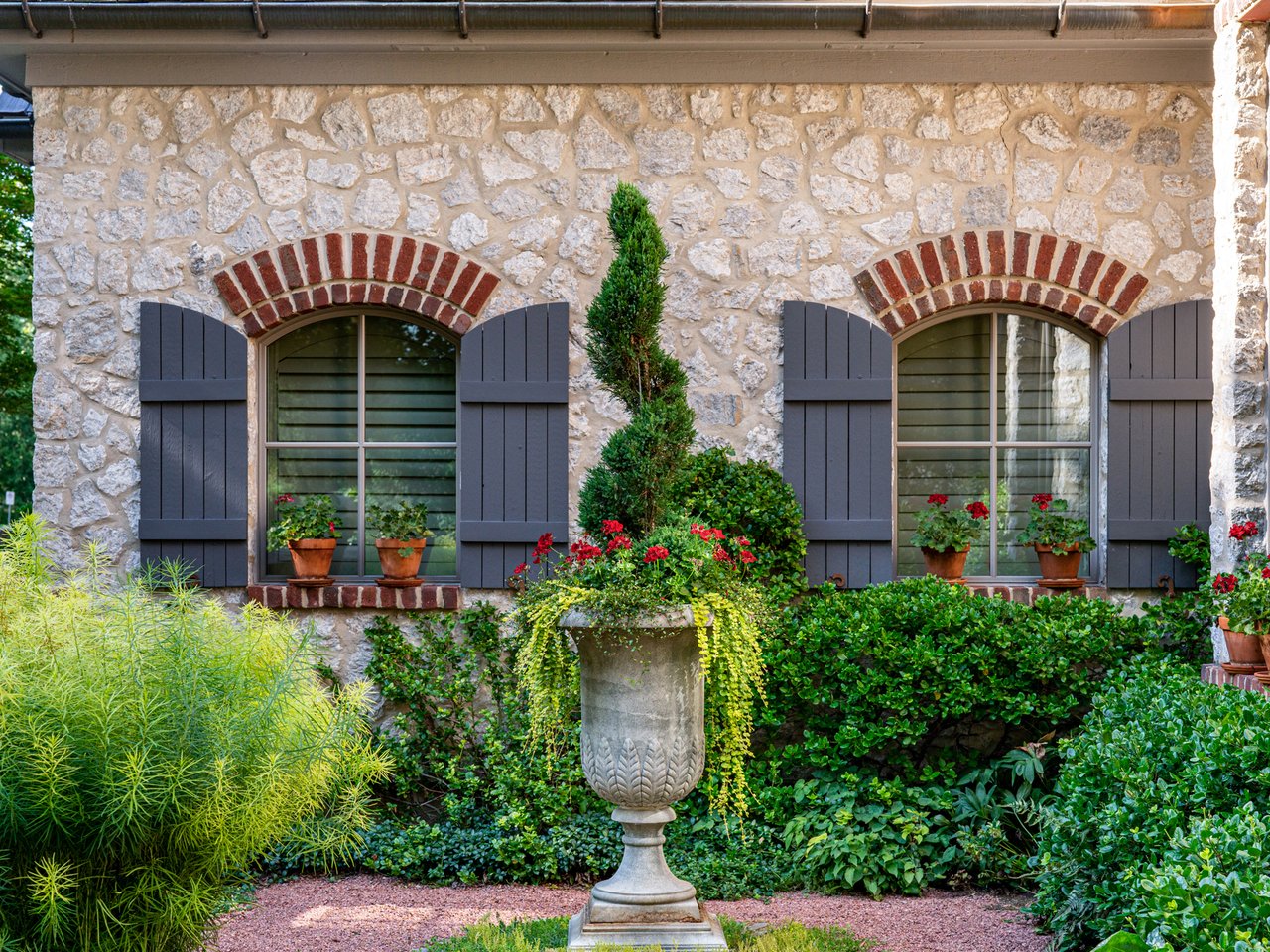 French Country Manor Home