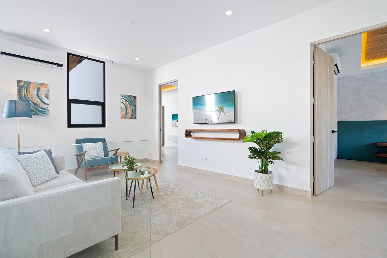 Villa Tropical Dawn | 4-Bedroom Modern Oasis in Bosques de Pinilla with Forest Views & Resort-Style Amenities