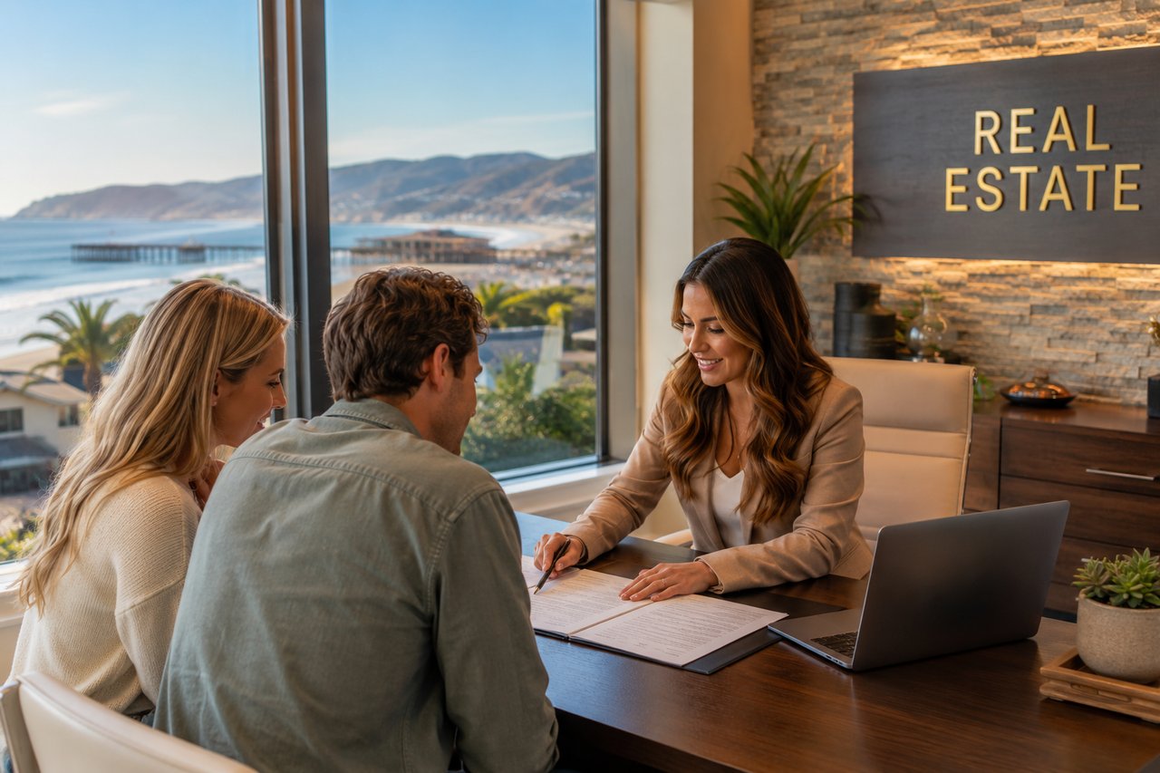 Seller reviewing first offer on a Central Coast home