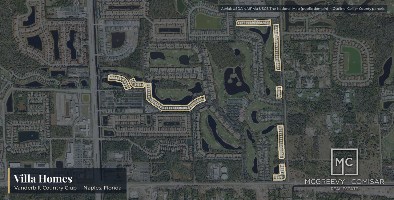 Vanderbilt Country Club - Villa Homes