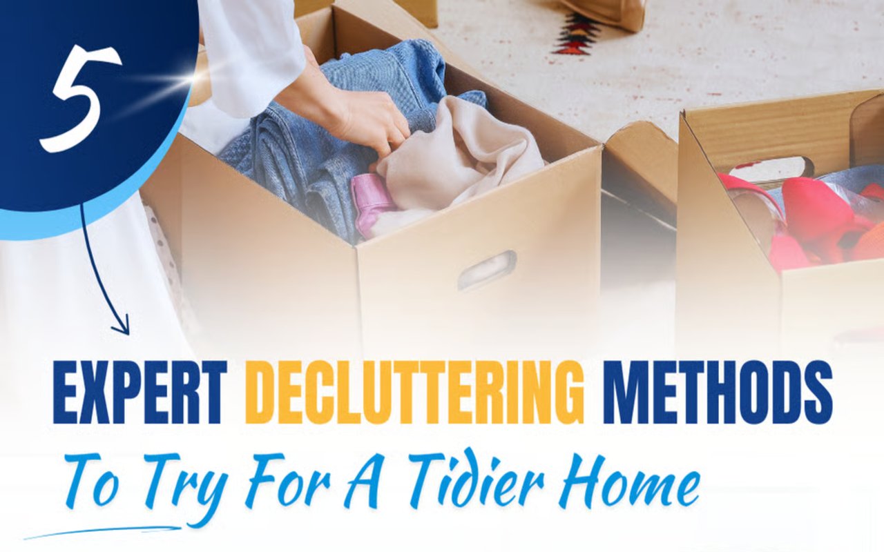 From KonMari To 20/20: 5 Expert Decluttering Methods To Try For A Tidier Home