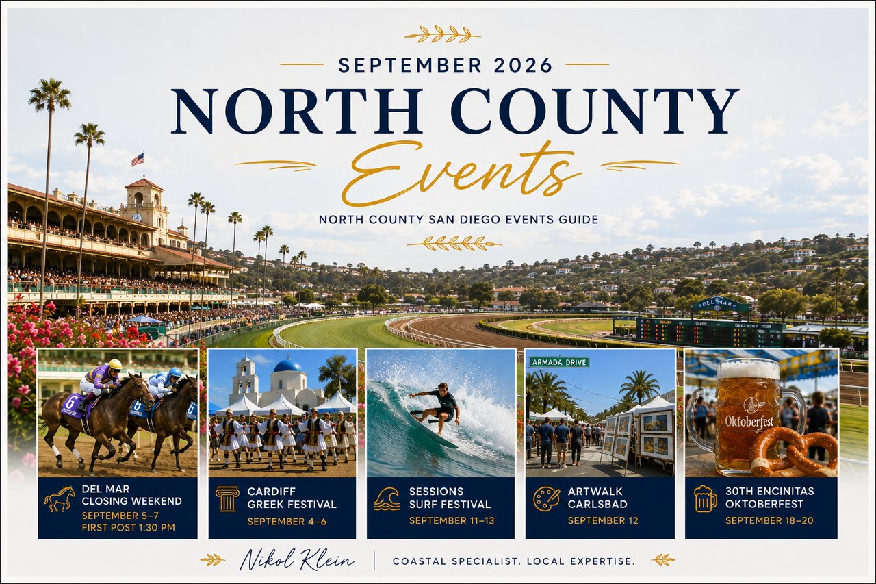 September 2026 Events in North County San Diego