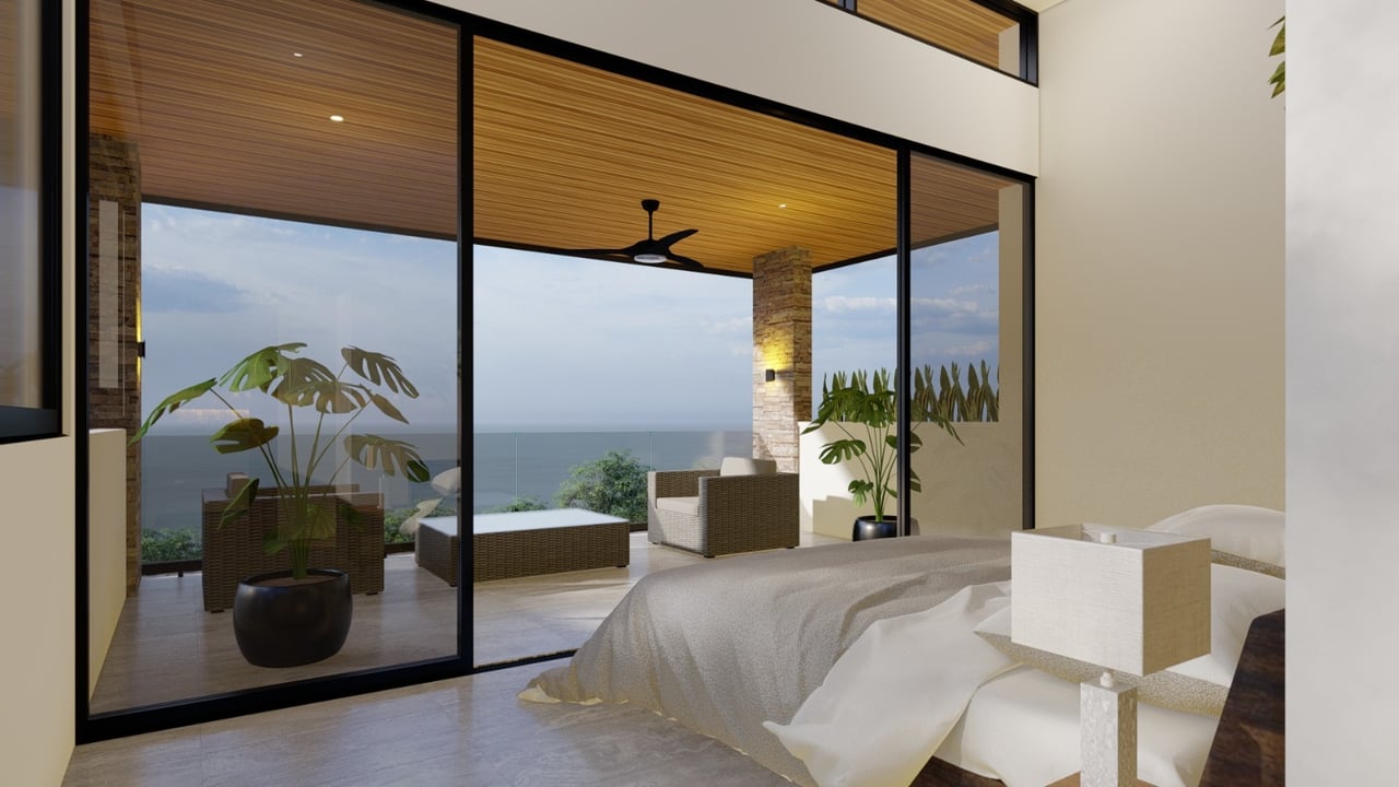 Architectural Oceanview Estate, Dominical, Puntarenas
