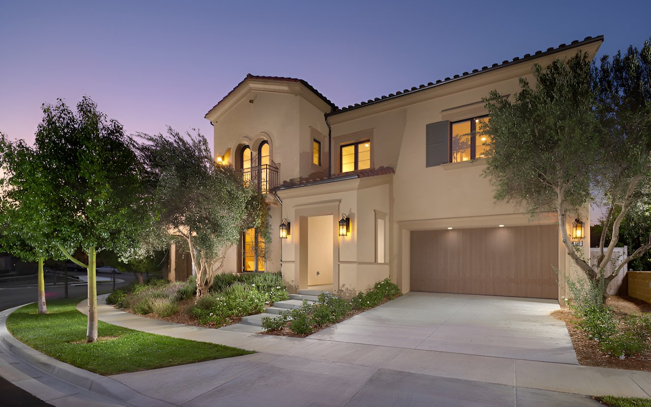 Beautiful Never Lived in Irvine Hidden Canyon View Estate Home with Stunning Views of the Surrounding Hills and City Lights