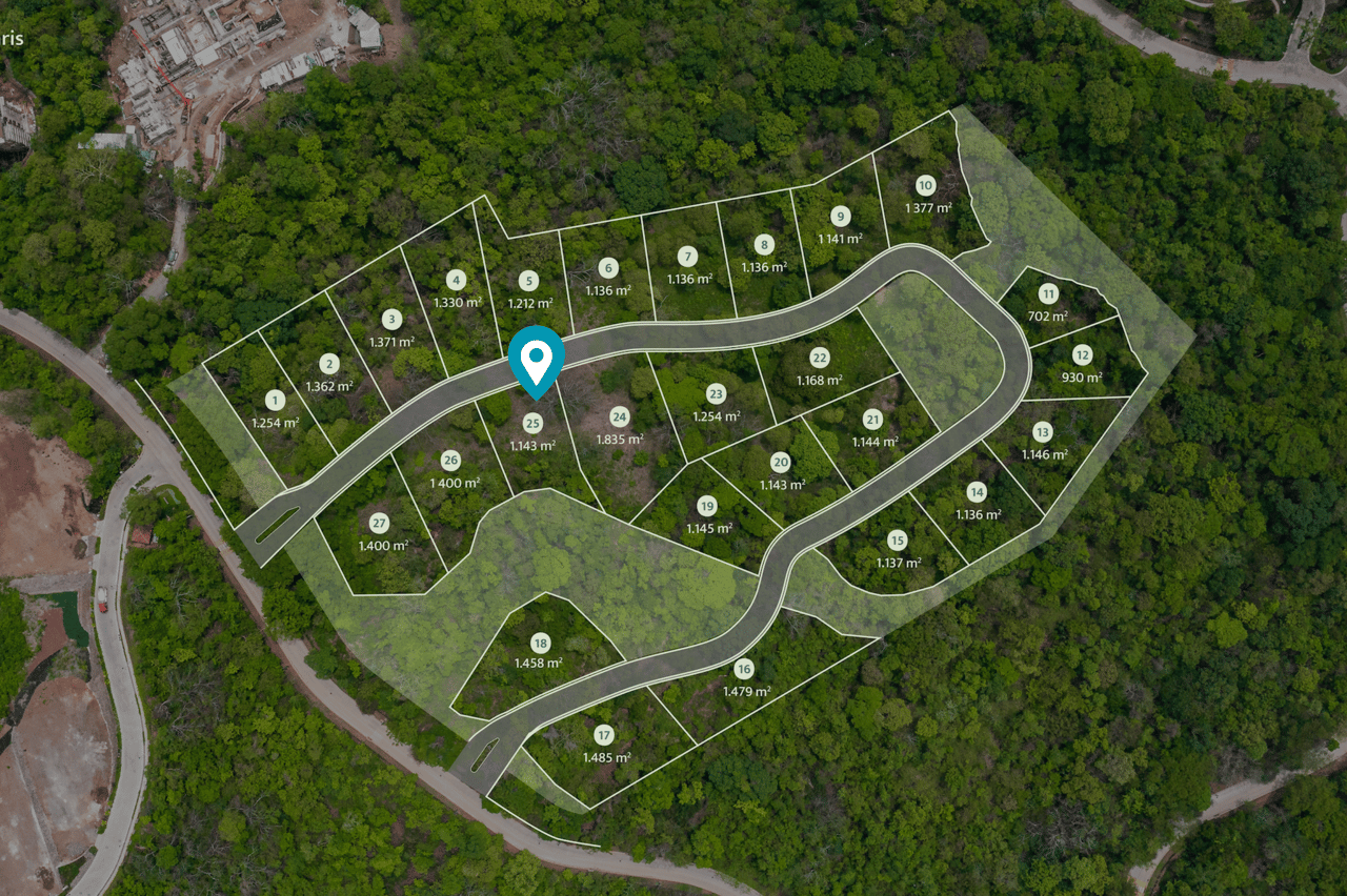 Laurel Residential (Lot 25) | Premium Forest-View Homesite for Sale in Reserva Conchal’s Exclusive Gated Community