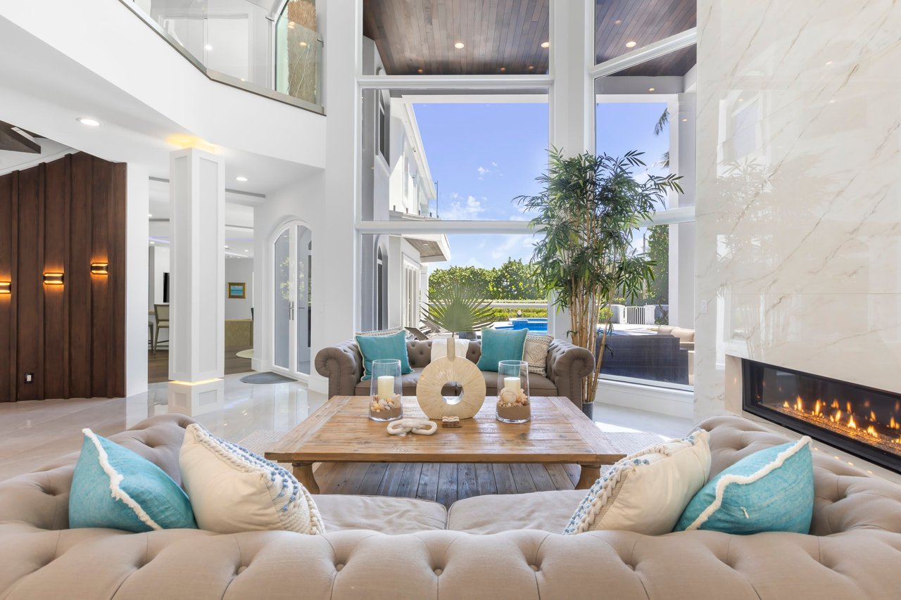 Check Out This Ocean Ridge Oceanfront Estate With 100 Feet of Private Beach Asking $24.9 Million