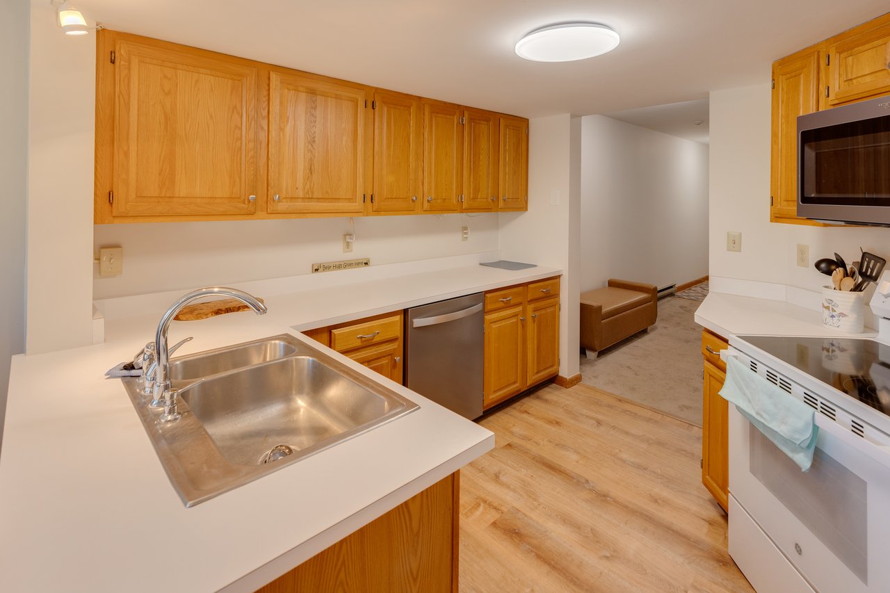 Ski Season Rental with panoramic water and mountain views