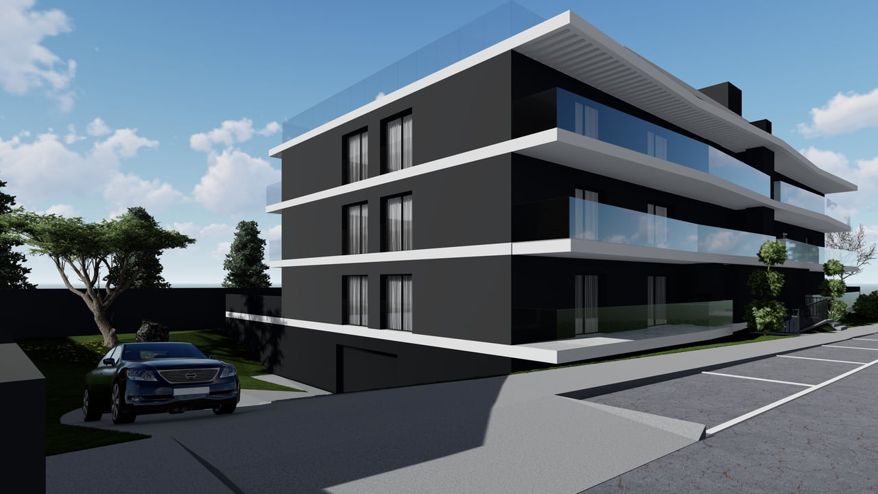 Modern 3-Bedroom Apartment in Coastal Espinho with Balcony and Garage