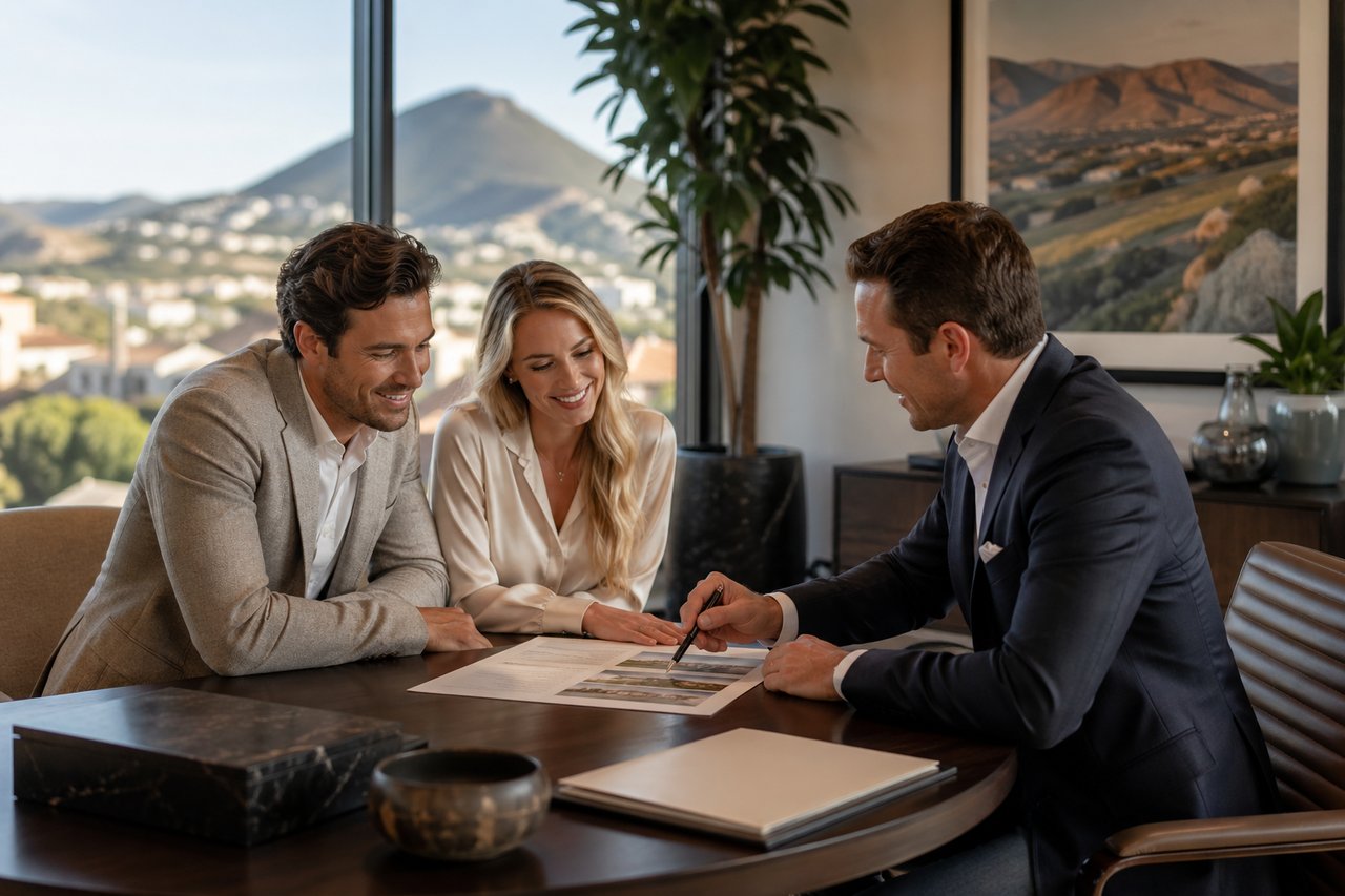 Seller reviewing buyer contingencies during a home sale in San Luis Obispo County