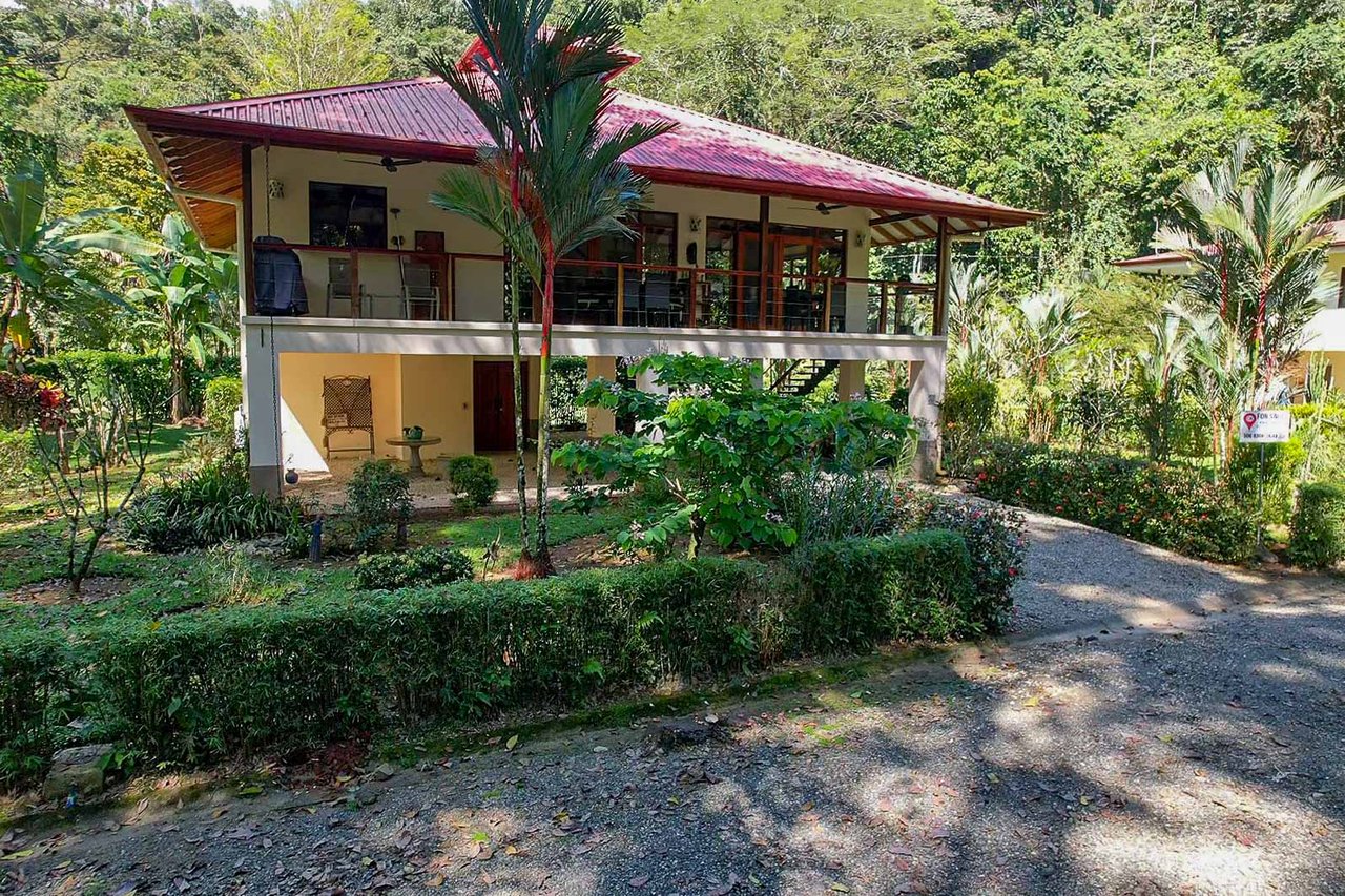 Waterfall Home in Private Community Affordable Jungle Home