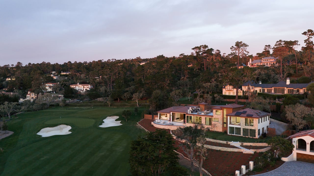 A Brand-New Home on the Pebble Beach Golf Links Just Listed for $45 Million