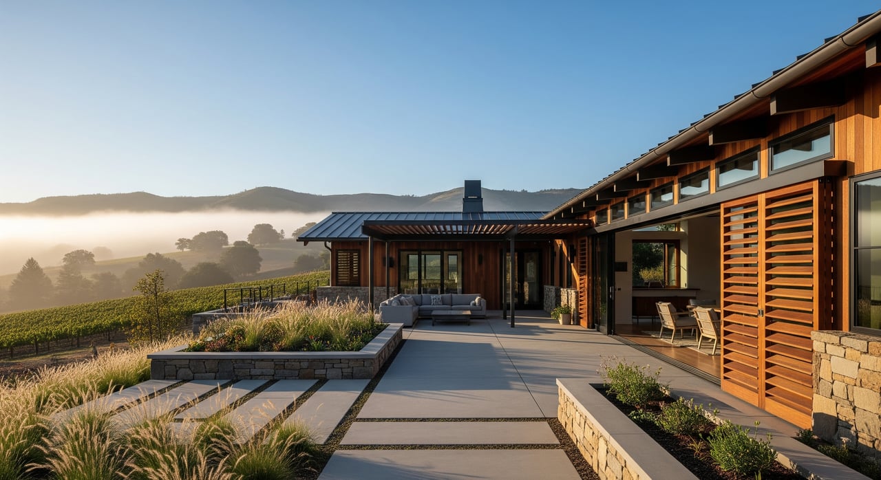 Cooler Glen Ellen Homes With Passive Design