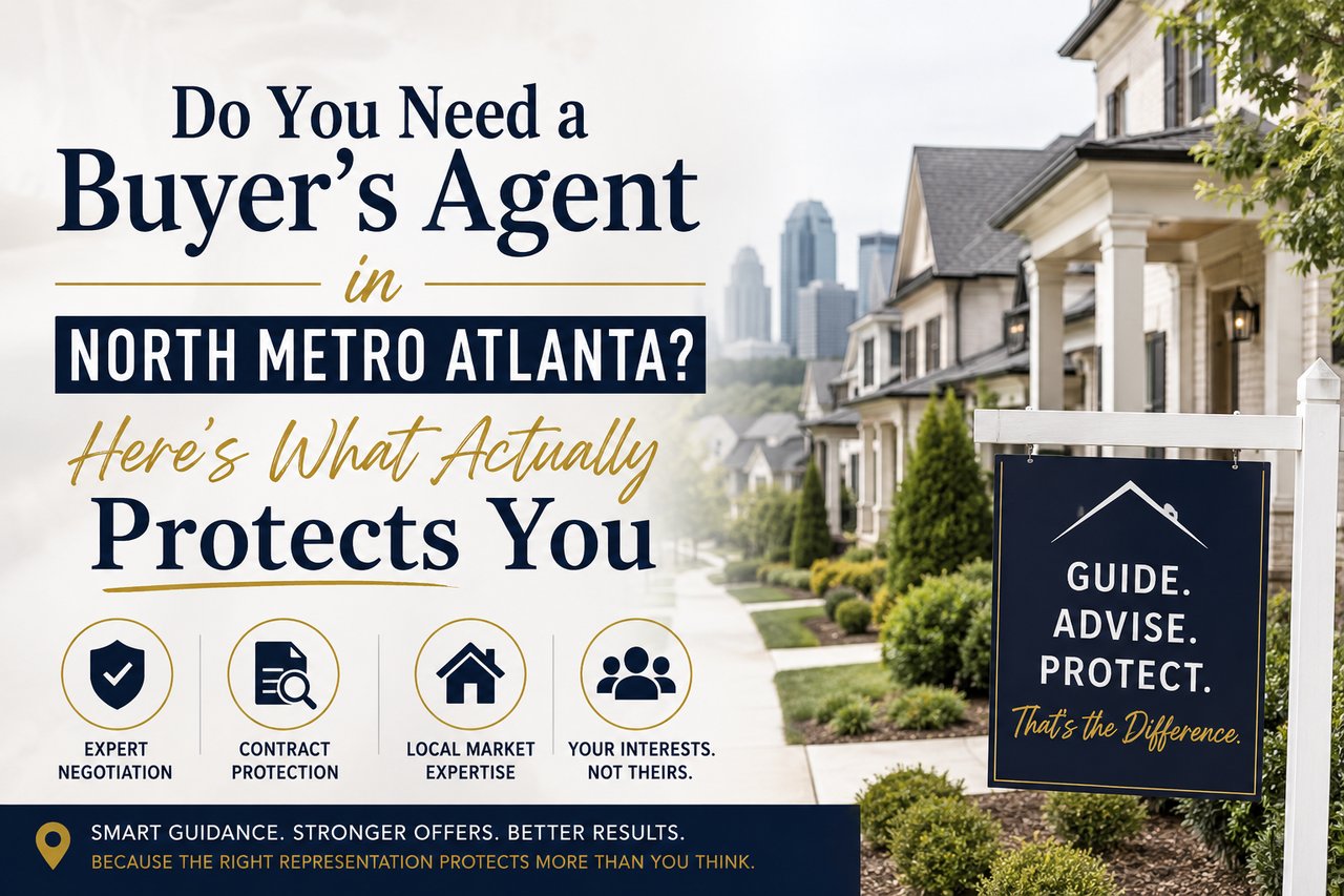 Do You Need a Buyer's Agent in North Metro Atlanta? Here's What Actually Protects You cover