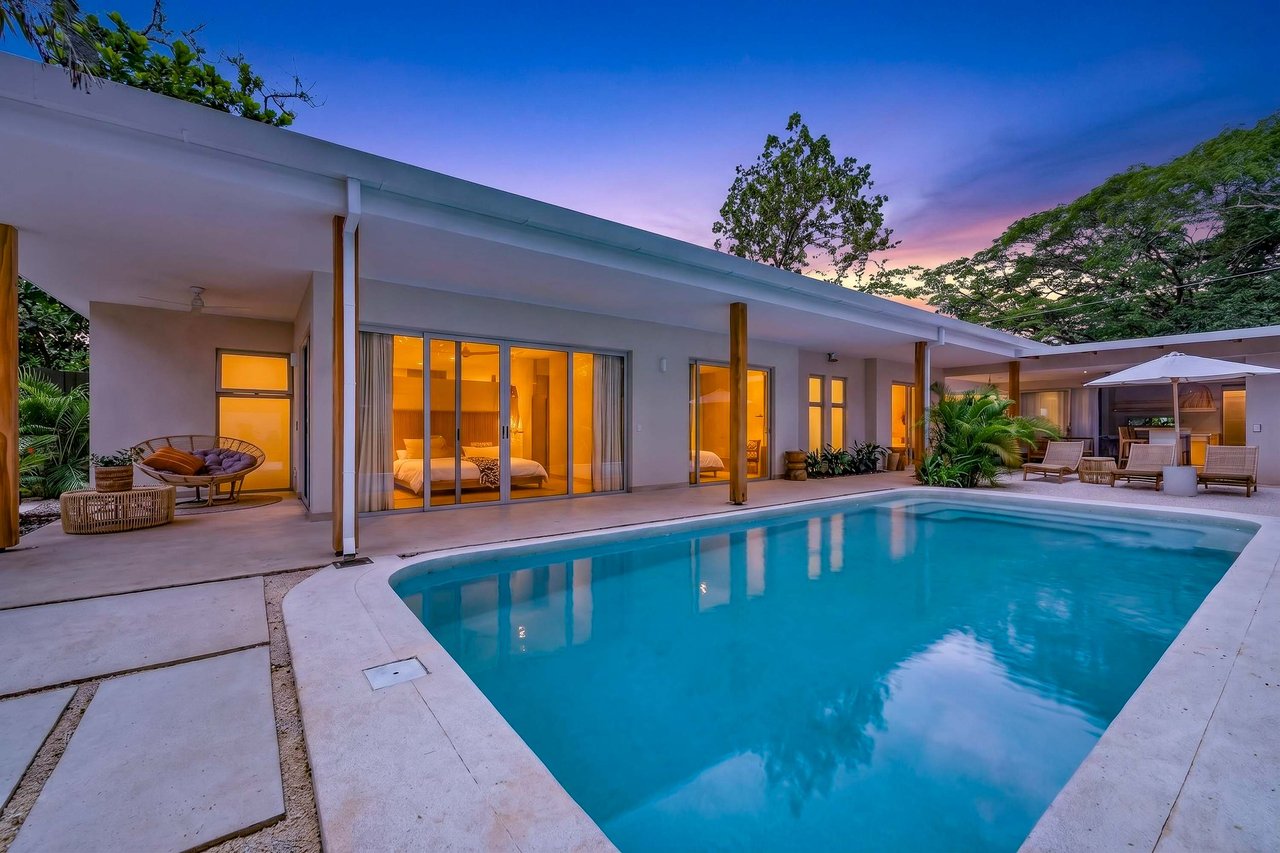 Casa Senderos | 4-Bedroom Tropical Home with Private Pool in Tamarindo