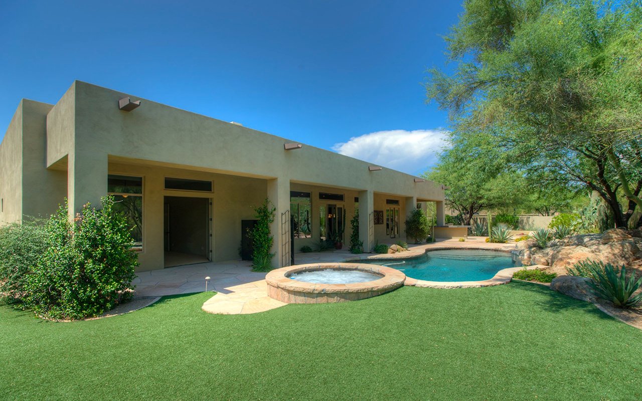 Black Mountain Views from this Gated Community Home