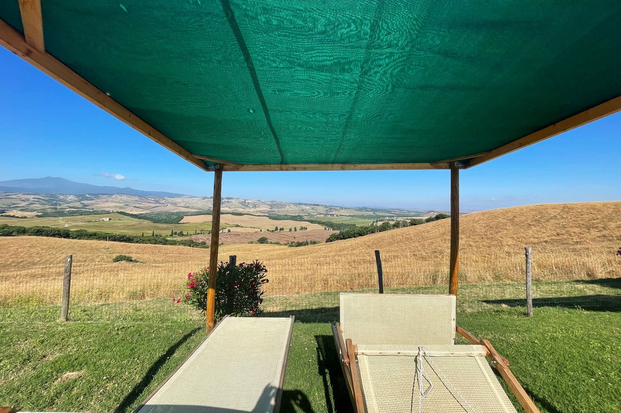 TENUTA IL GRANO “Charming Panoramic Farmhouse For Sale in Val d'Orcia”