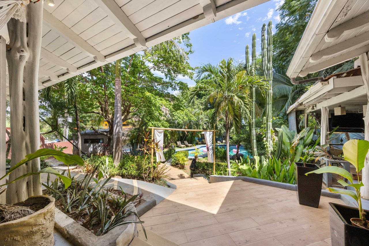 Tamarindo Boutique Hotel 175m from the Beach | Bohemian Oasis & Turnkey Income Opportunity in Costa Rica
