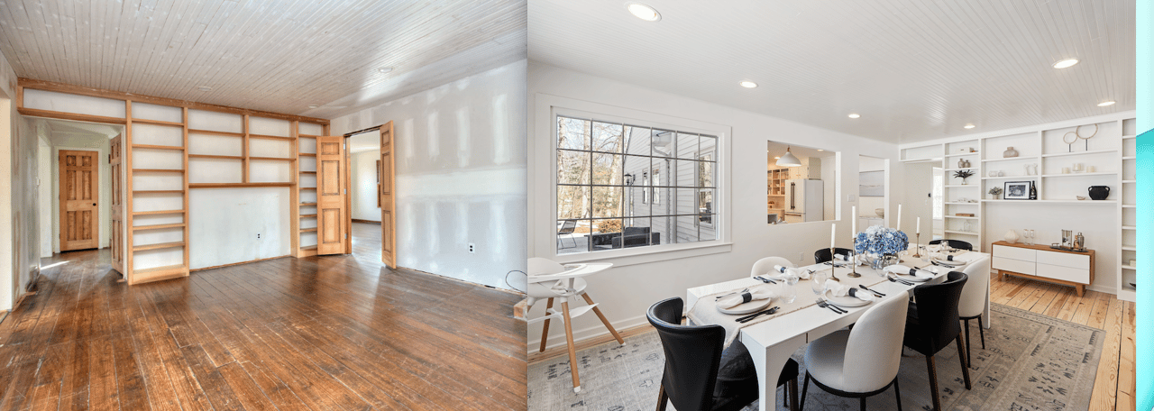 how strategic home improvements, design, and staging can increase buyer appeal before selling.