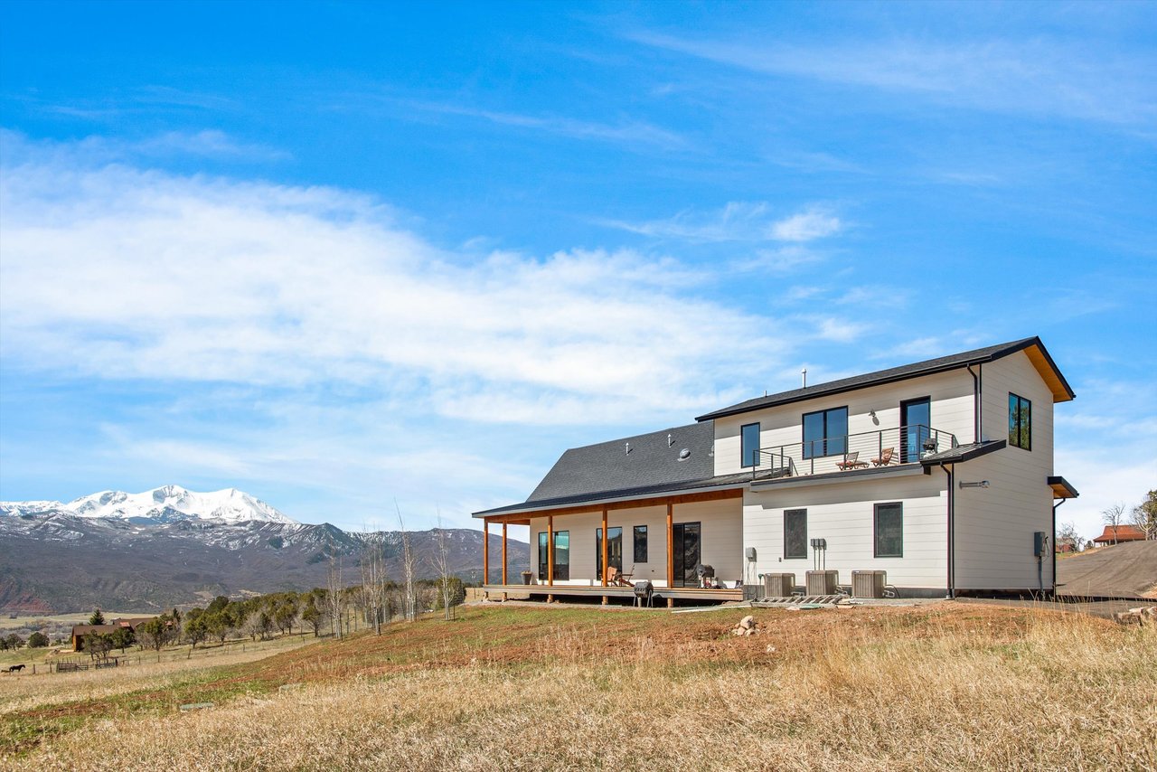 2024 Classic Contemporary Farmhouse with Staggering Mount Sopris Views