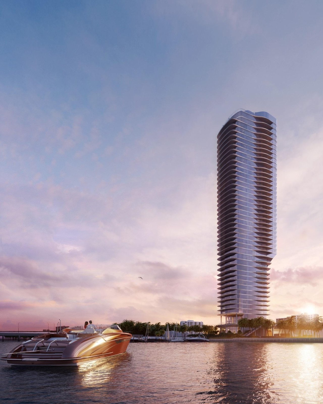 May 2025: Construction Progress Photos of the Una Tower in Brickell