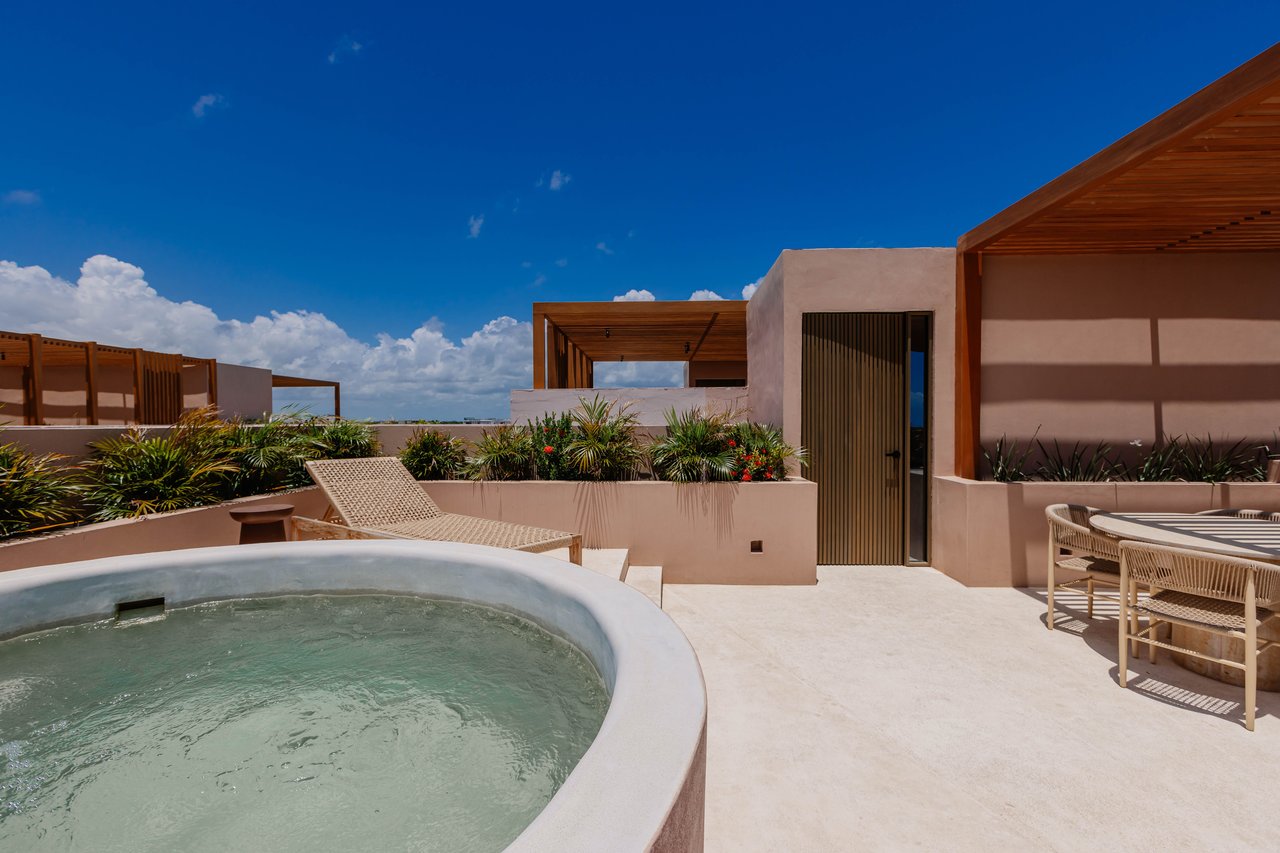 Aflora Aldea Zama Penthouse | 1BR Rooftop + Pool