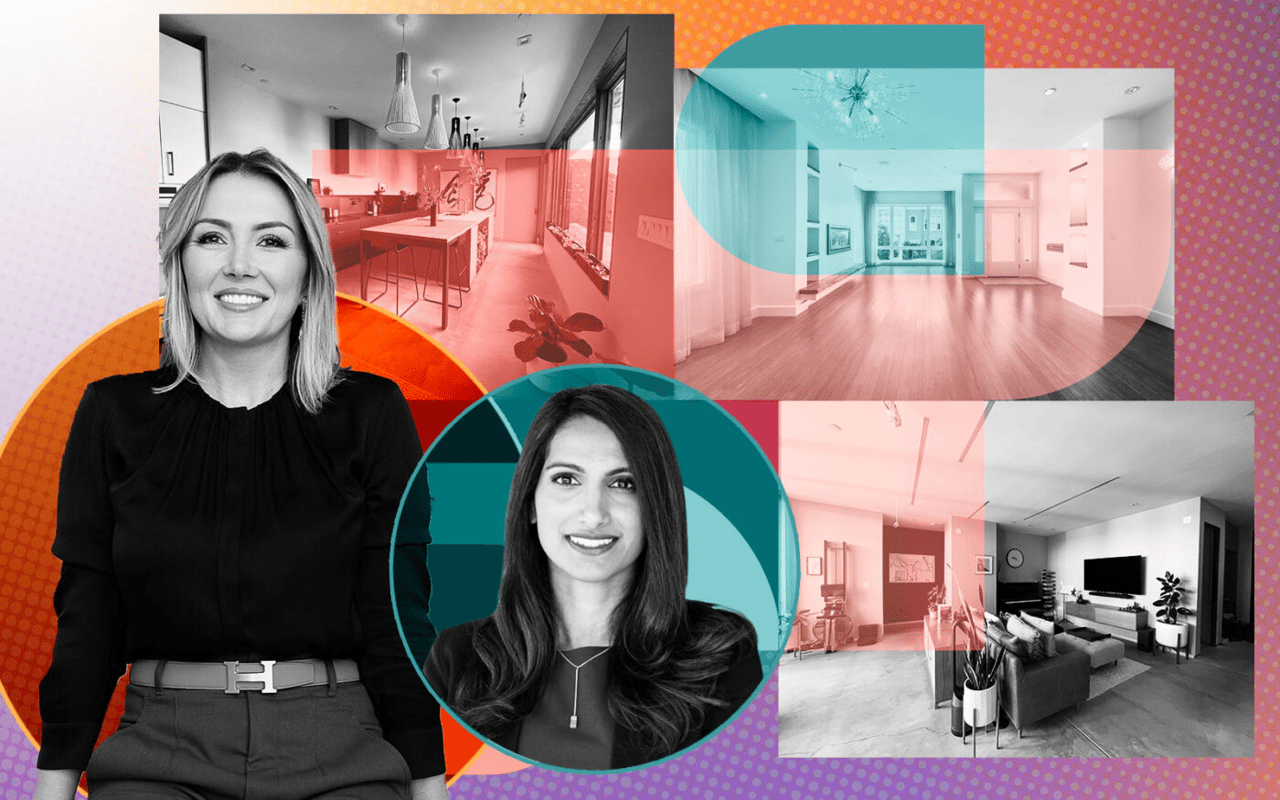 Inna Rubinchik of Compass and Shalini Sadda of City Real Estate at a professional event, featured in The Real Deal article highlighting top agents in San Francisco’s luxury market.