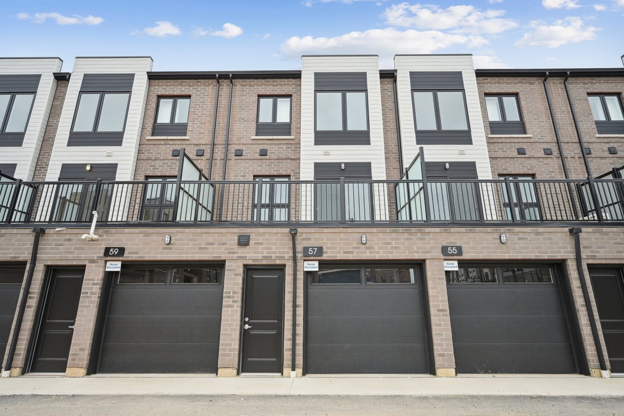 Brand-new, never-lived-in stacked townhome