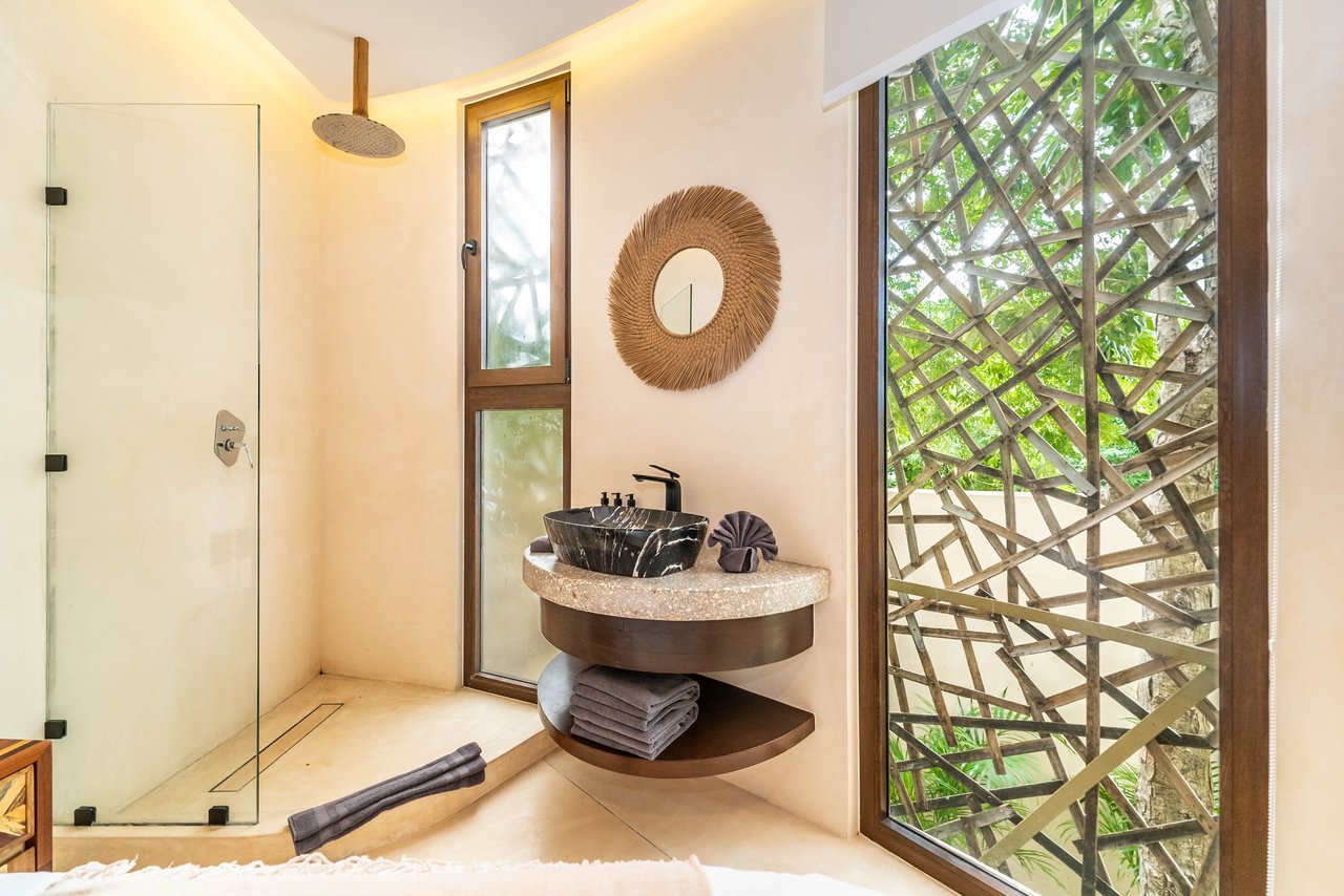Luxury 2-Bedroom Condo with Swim-Up Pool & Cenote | Kan Hotel Tulum