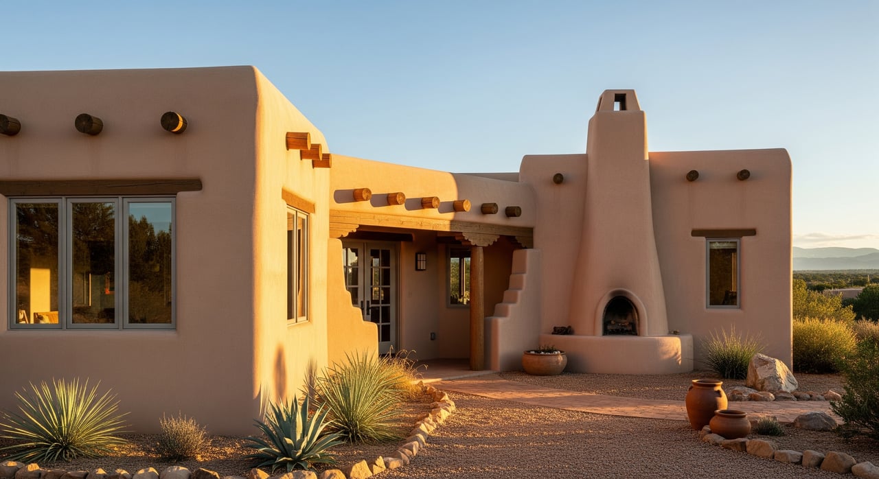 Adobe vs. Pueblo Revival: Key Features in Santa Fe