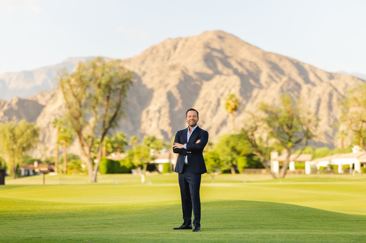 Portrait of REALTOR David Gibson of Equity Union, a Citrus Club resident specializing in La Quinta luxury golf communities.