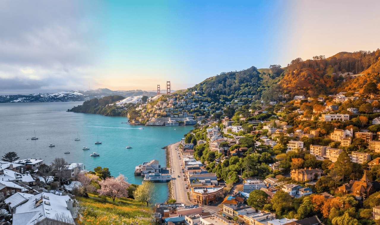 Microclimates of Marin County