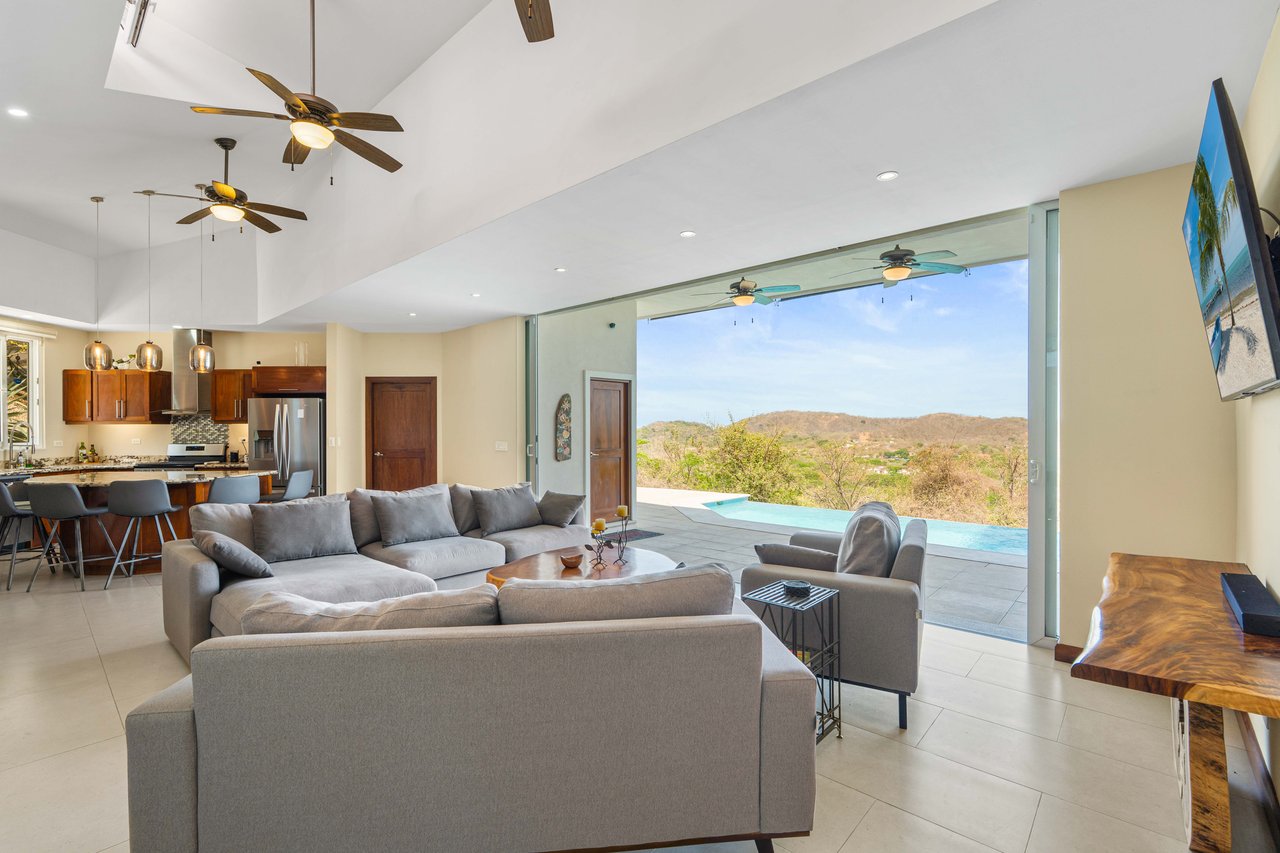 Casa Por Fin | 4-Bedroom Ocean-View Home in Gated Community, just 10 minutes from Tamarindo!